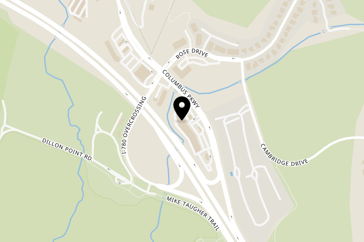 Map showing the location of Pho Vy on 2040 Columbus Pkwy in Benicia